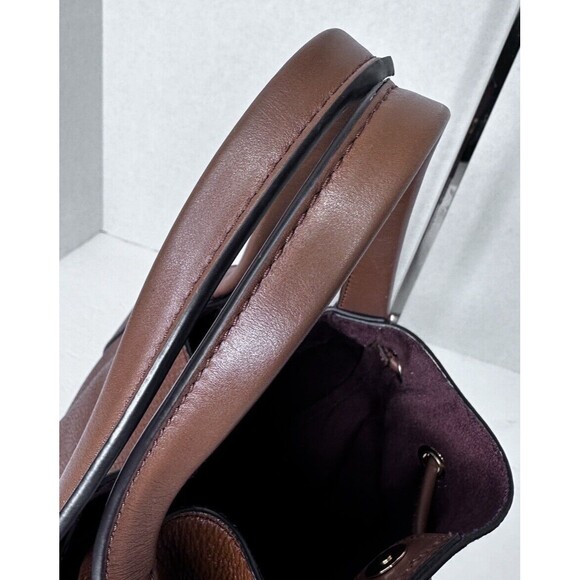 Michael Kors Brown Leather Tote Bag - Picture 11 of 12